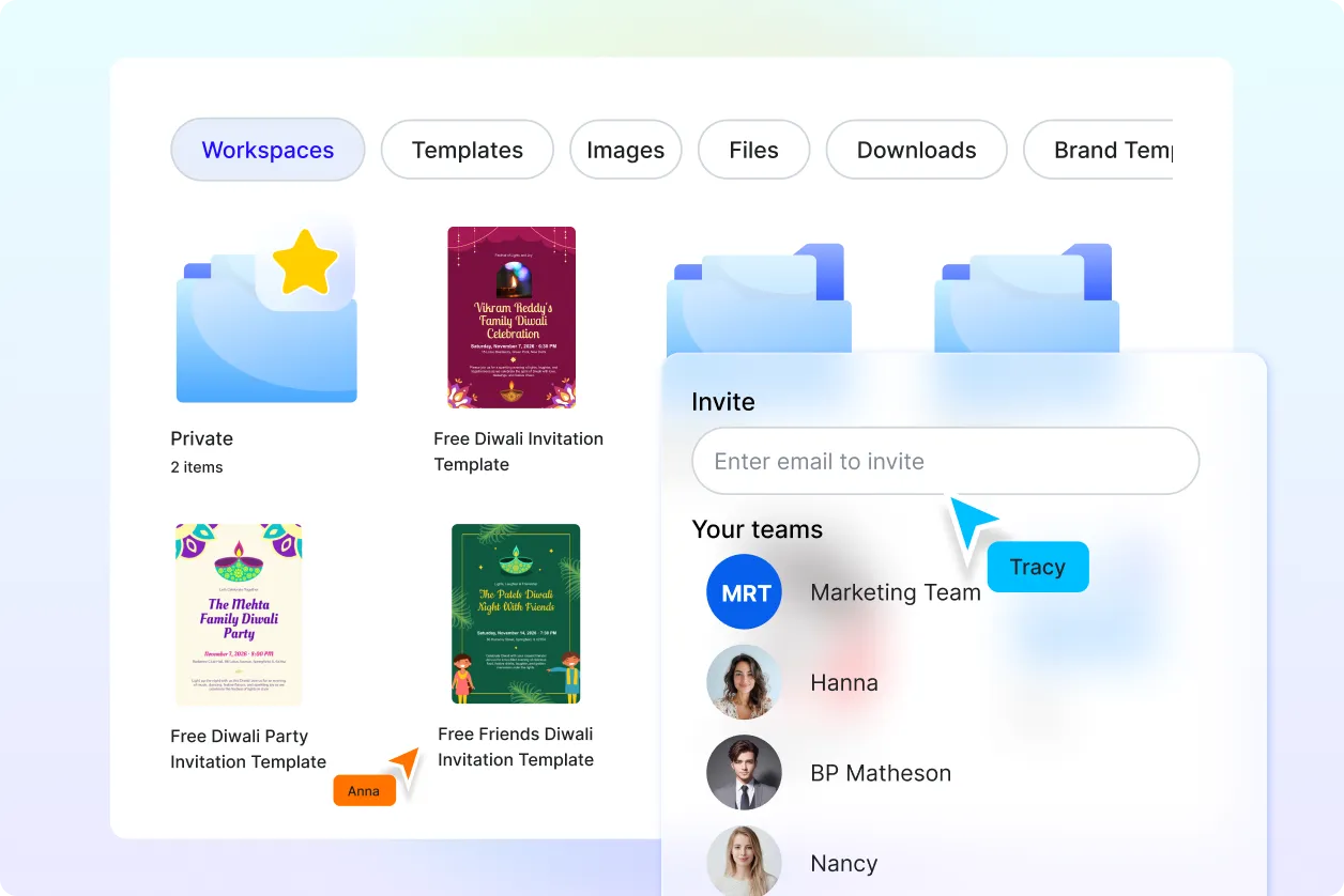 Free AI Diwali Invitation Generator, Free Online Invitation Maker